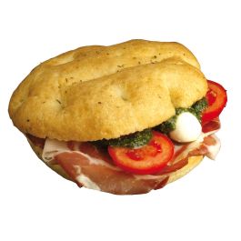 Focaccia Prosciutto & Mozzarella