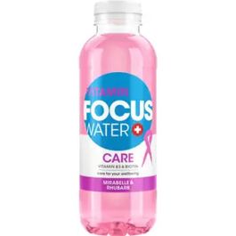 Focuswater Care, Rhabarber & Mirabelle, 5 dl