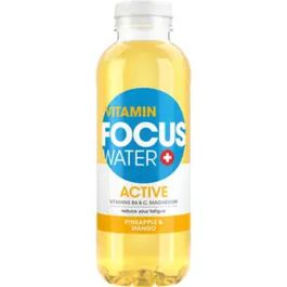Focuswater Active, Ananas & Mango, 5dl
